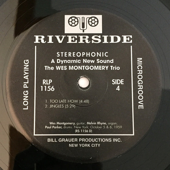 The Wes Montgomery Trio – A Dynamic New Sound: Guitar/Organ/Drums