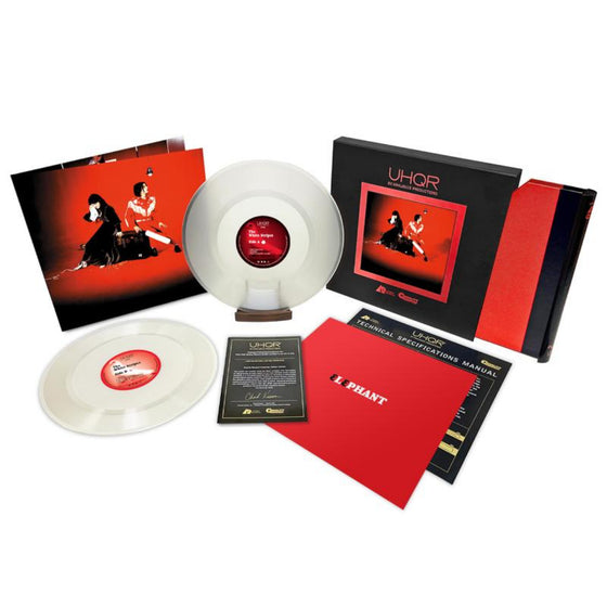 <tc>The White Stripes - Elephant (2LP, Coffret, UHQR, 45 tours, 200g, vinyle translucide)</tc>