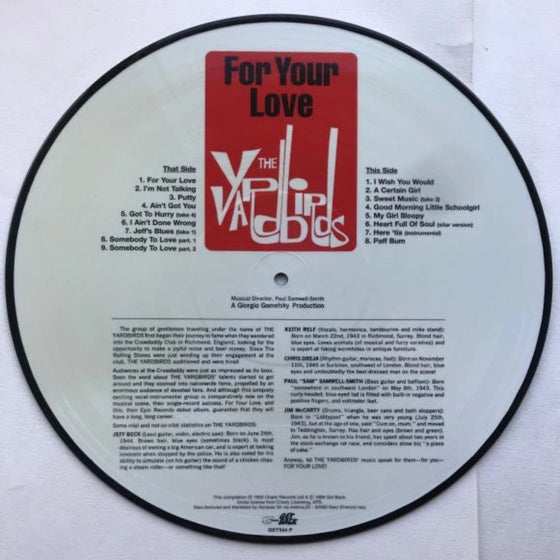 The Yardbirds – For Your Love, Heart Full Of Soul & Others