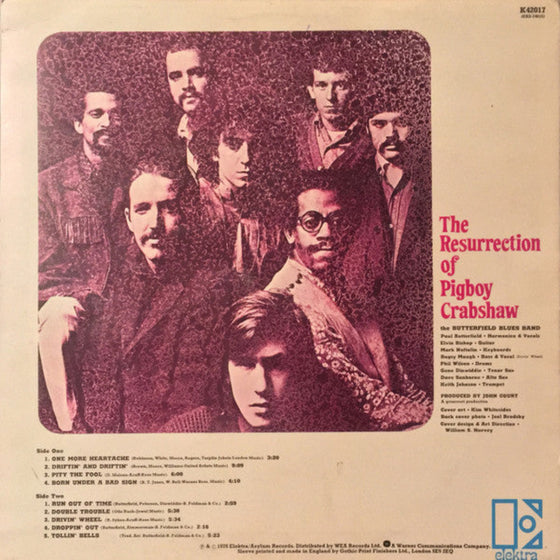 The Butterfield Blues Band - The Resurrection Of Pigboy Crabshaw