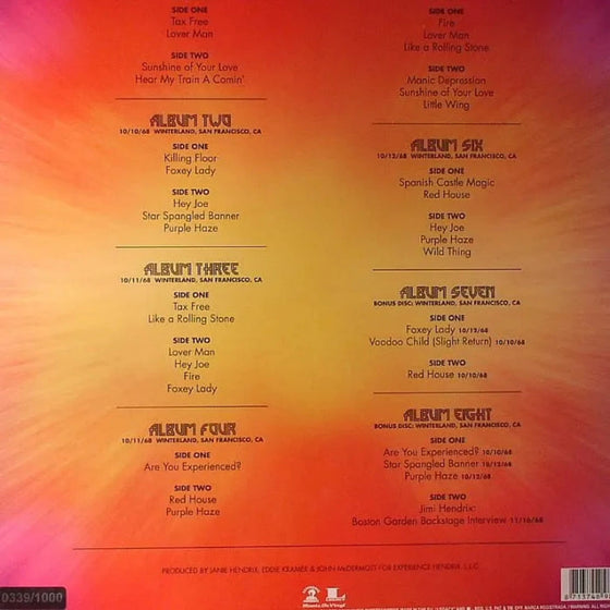 The Jimi Hendrix Experience – Winterland