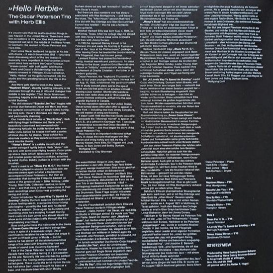 The Oscar Peterson Trio - Hello Herbie  (With Herb Elllis) - Audiophile