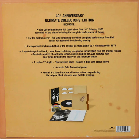The Who – Live At Leeds (1 Vinyl 12", 1 Vinyl 7", 4CD, Box Set, 150g)