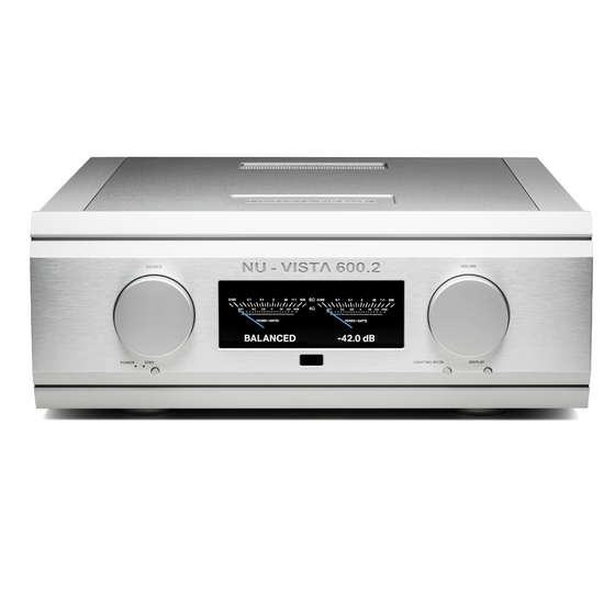 Vacuum Tube Integrated Amplifier MUSICAL FIDELITY NU-VISTA 600.2 