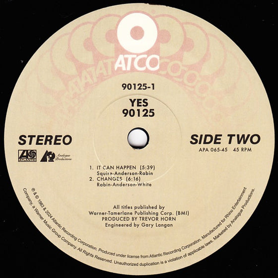 Yes - 90125 