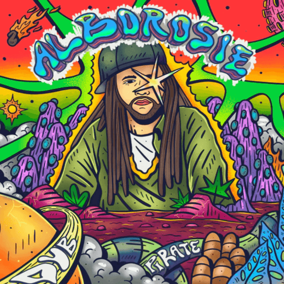 Alborosie - Dub Pirate ( White And Orange Splatter)