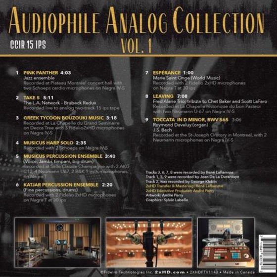 Audiophile Analog Collection Vol. 1 