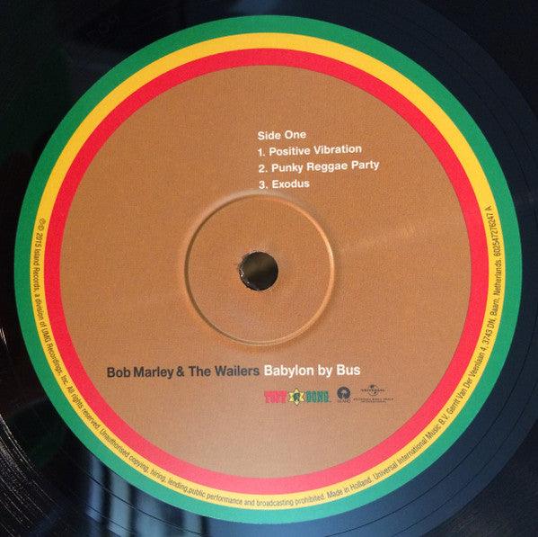 Bob Marley & The Wailers Babylon By Bus - Blue Label - Die-cut P/s + P