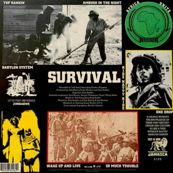 Bob Marley and The Wailers - Survival (Original Jamaican Version) - AudioSoundMusic