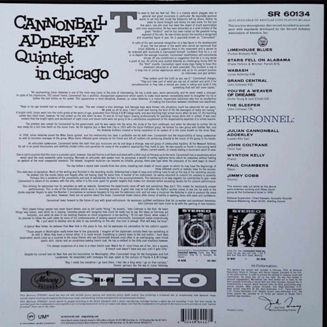 Cannonball Adderley Quintet - In Chicago (Acoustic Sounds