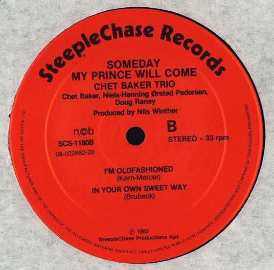 Chet Baker Trio - Someday My Prince Will Come - AudioSoundMusic