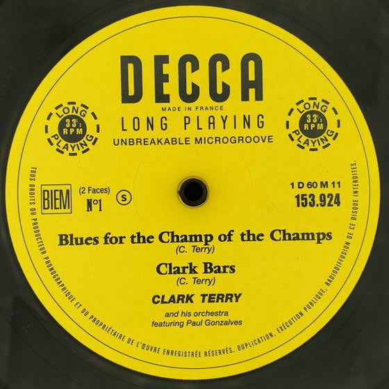 Clark Terry and his orchestra featuring Paul Gonsalves (Mono) - AudioSoundMusic