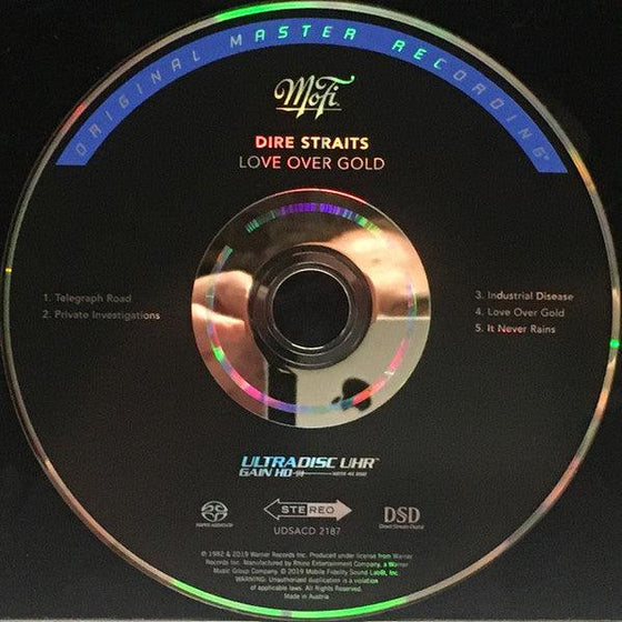 Dire Straits - Gold over Love (Hybrid SACD, Ultradisc UHR) - AudioSoundMusic