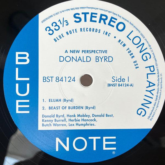 Donald Byrd - A New Perspective AUDIOPHILE