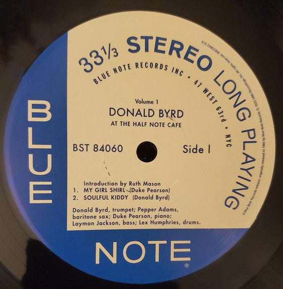 Donald Byrd - At The Half Note Cafe, Vol. 1 - AudioSoundMusic