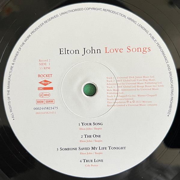 Elton John Love Songs 2LPセット　シュリンク付き Love Songs By Elton John (2 Lps) ('') | Indigo