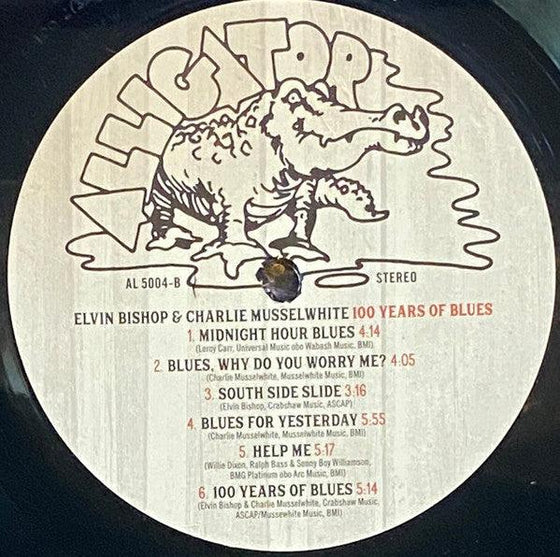 Elvin Bishop & Charlie Musselwhite - 100 Years Of Blues (140g) - AudioSoundMusic