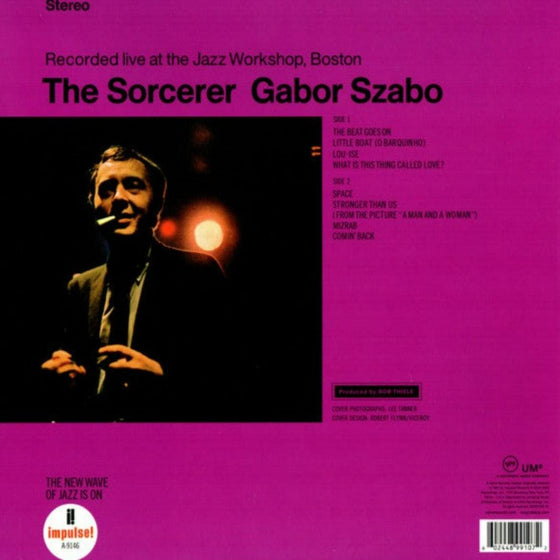 Gabor Szabo - The Sorcerer - AudioSoundMusic