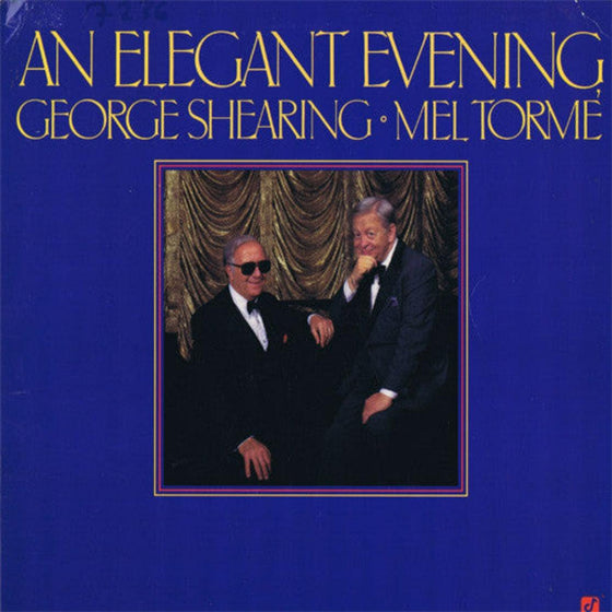 George Shearing and Mel Tormé – An Elegant Evening (Japanese edition) - AudioSoundMusic