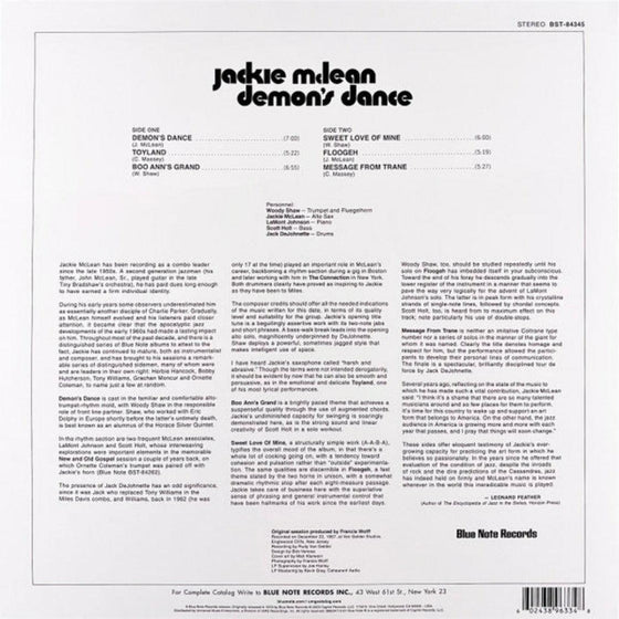 Jackie McLean – Demon's Dance - AudioSoundMusic