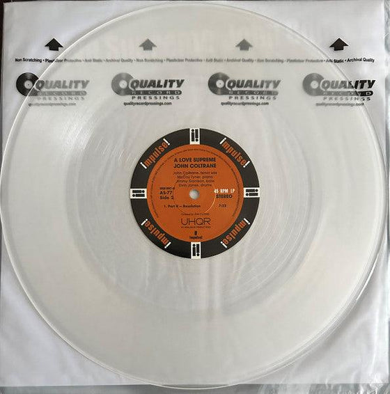 John Coltrane - A Love Supreme (2LP, Box set, UHQR, 45 RPM, 200g, Clear vinyl) - AudioSoundMusic