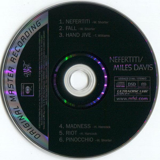 Miles Davis - Nefertiti (Hybrid SACD, Ultradisc UHR) - AudioSoundMusic