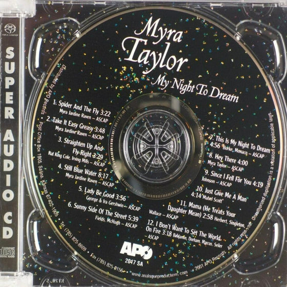 Myra Taylor – My Night to Dream (Hybrid SACD) - AudioSoundMusic