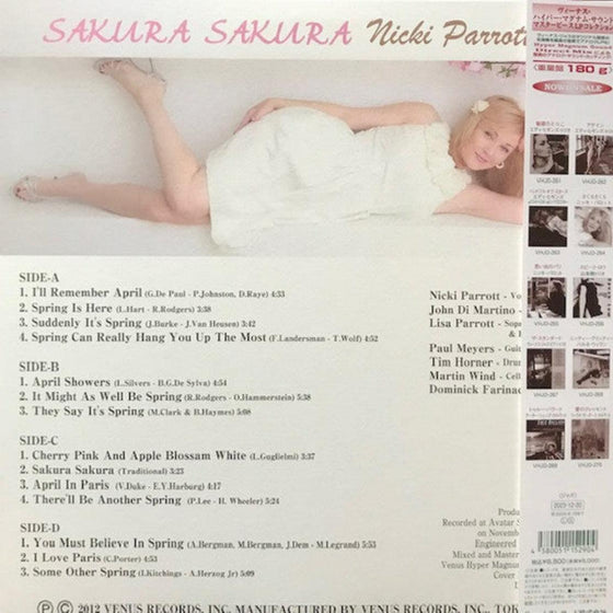 Nicki Parrott - Sakura Sakura (2LP, Japanese edition) - AudioSoundMusic