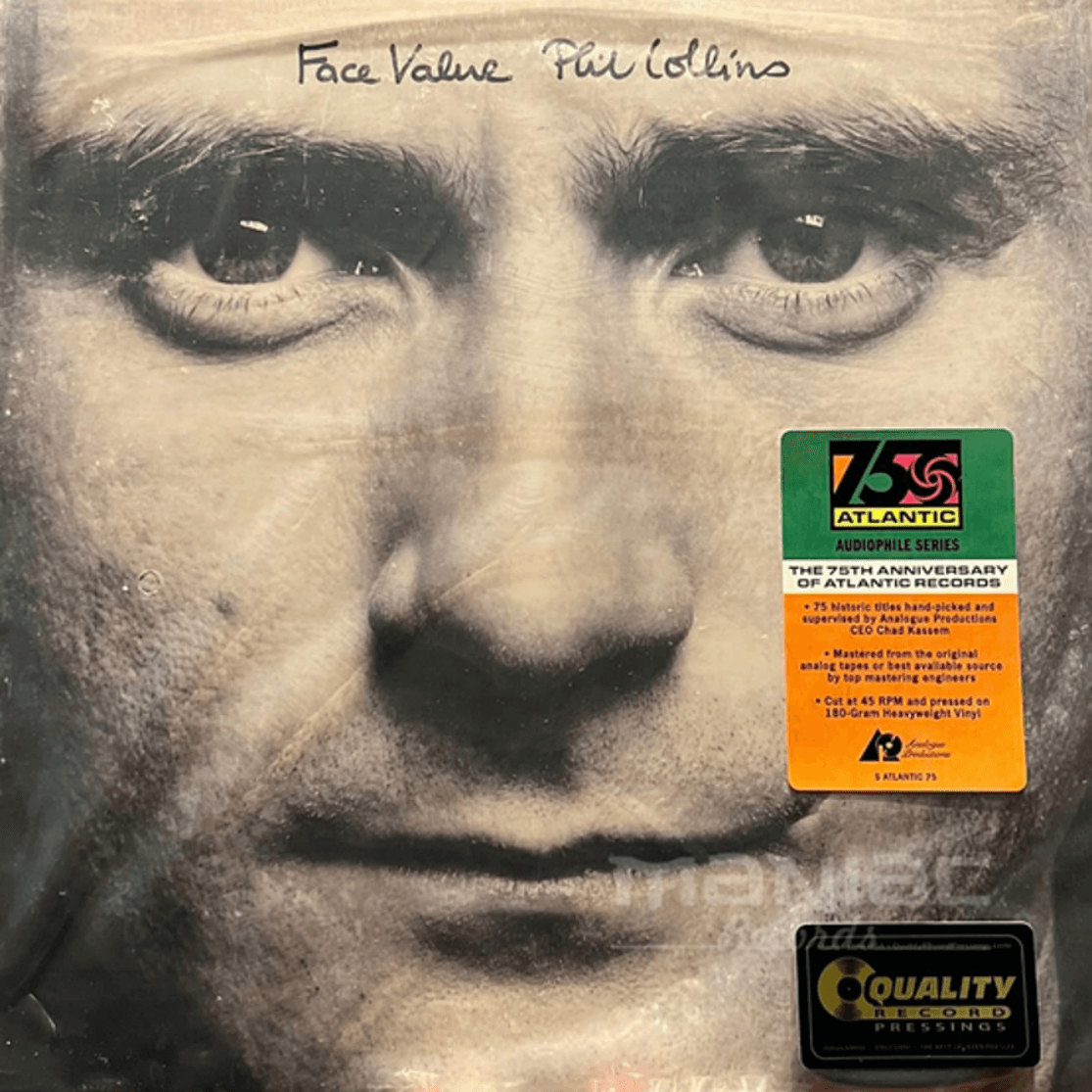 Phil Collins - Face Value (2LP, 45RPM) – AudioSoundMusic