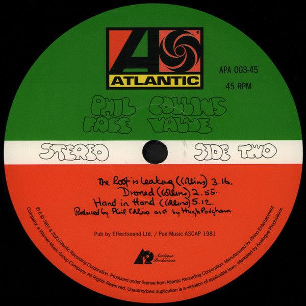 Phil Collins - Face Value (2LP, 45RPM) – AudioSoundMusic