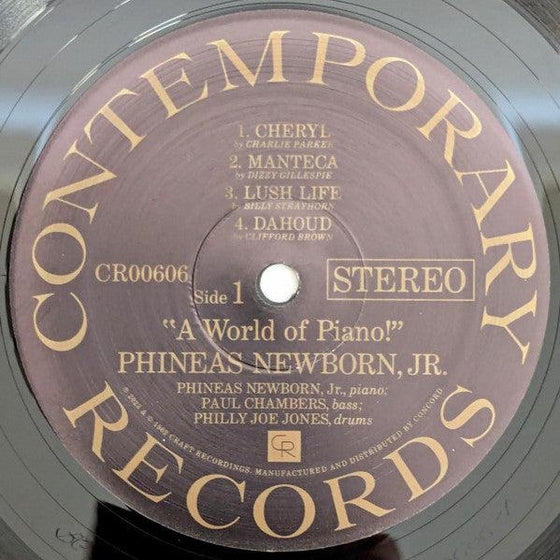 Phineas Newborn Jr. - A World Of Piano! - AudioSoundMusic