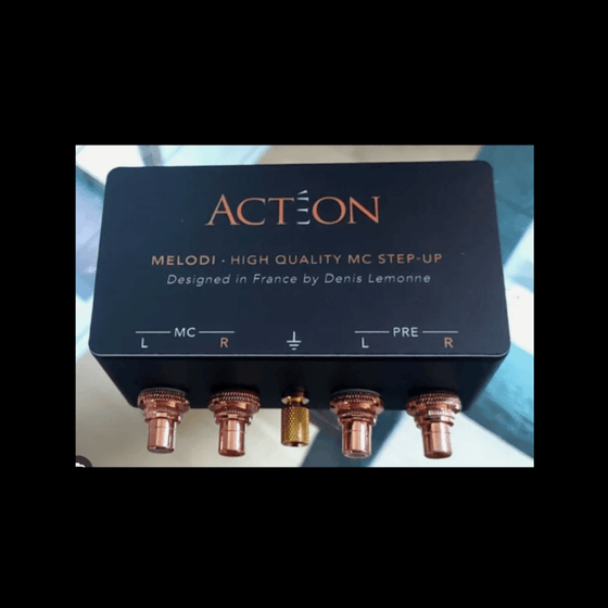 Pre-owned Moving Coil Transformer ACTEON MELODI - AudioSoundMusic