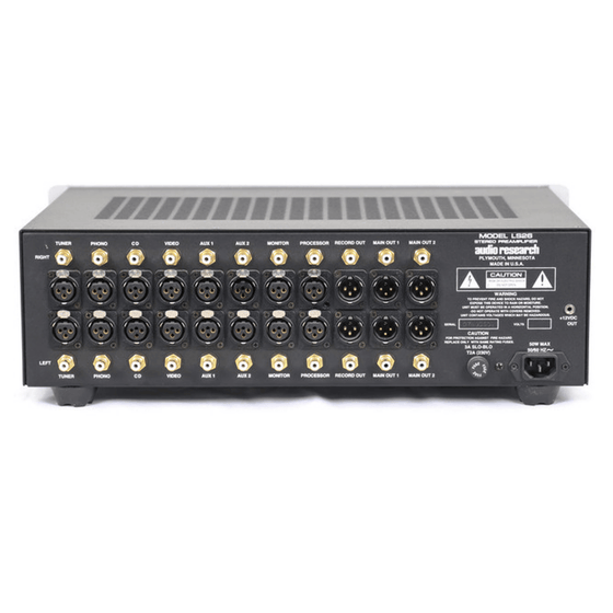 Pre-owned Preamplifier Audioresearch LS26 Silver - AudioSoundMusic