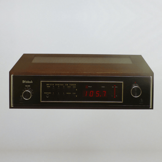 Pre-owned Tuner FM McIntosh MR510 - AudioSoundMusic