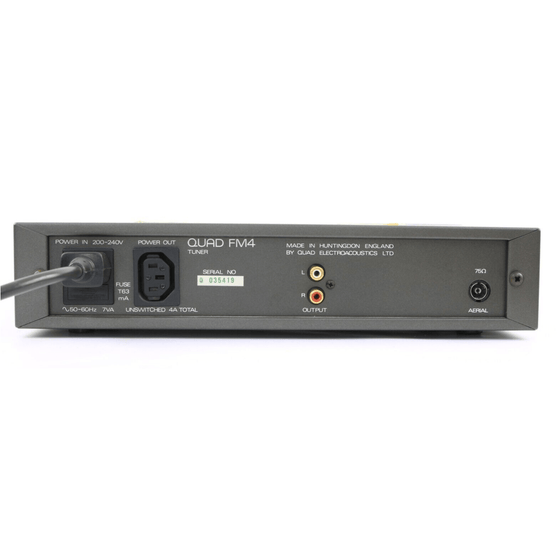 Pre-owned Tuner FM QUAD FM4 - AudioSoundMusic