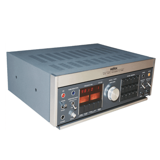FM Tuner REVOX B760