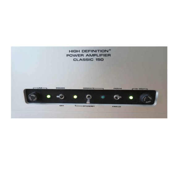 Pre-owned Vacuum Tube Mono Amplifier Audio Research Classic 150 (pair) - AudioSoundMusic