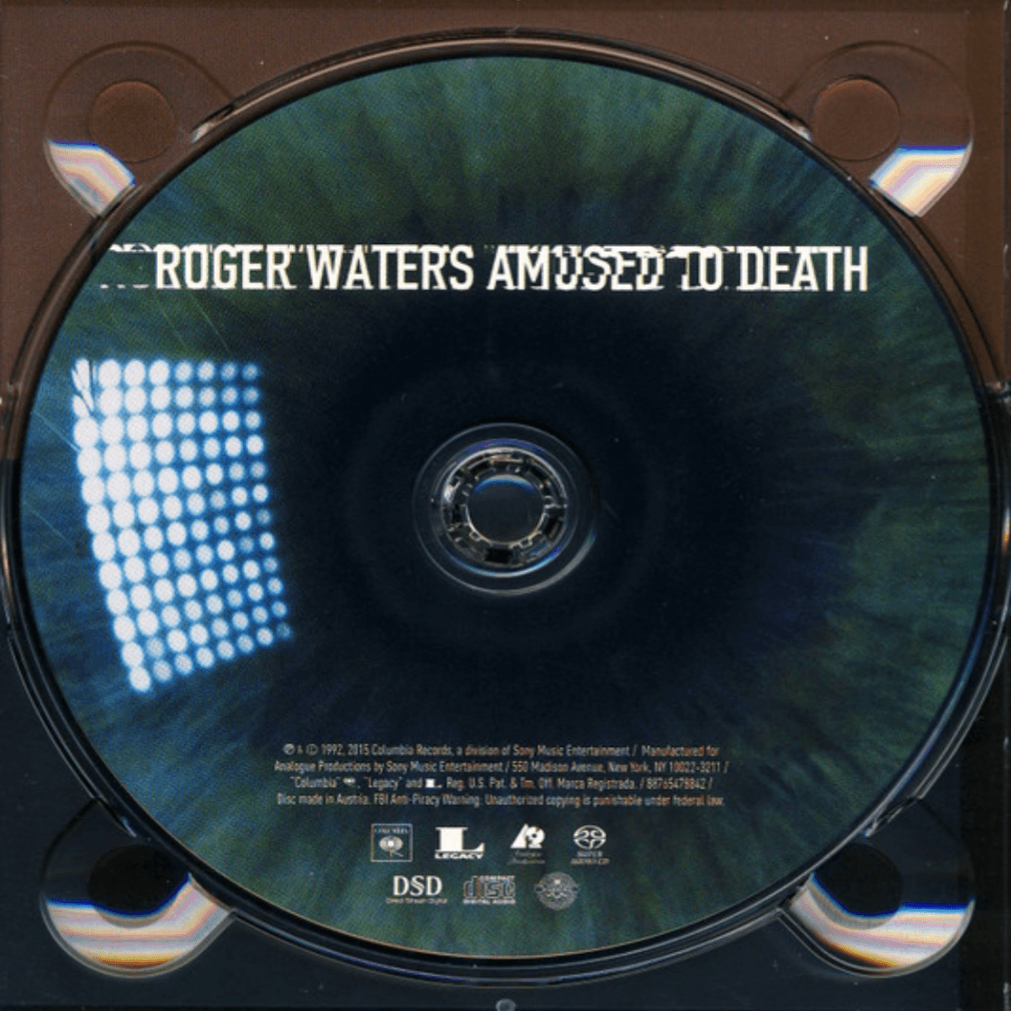 Amused To Death Roger - Waters to SACD Death Amused