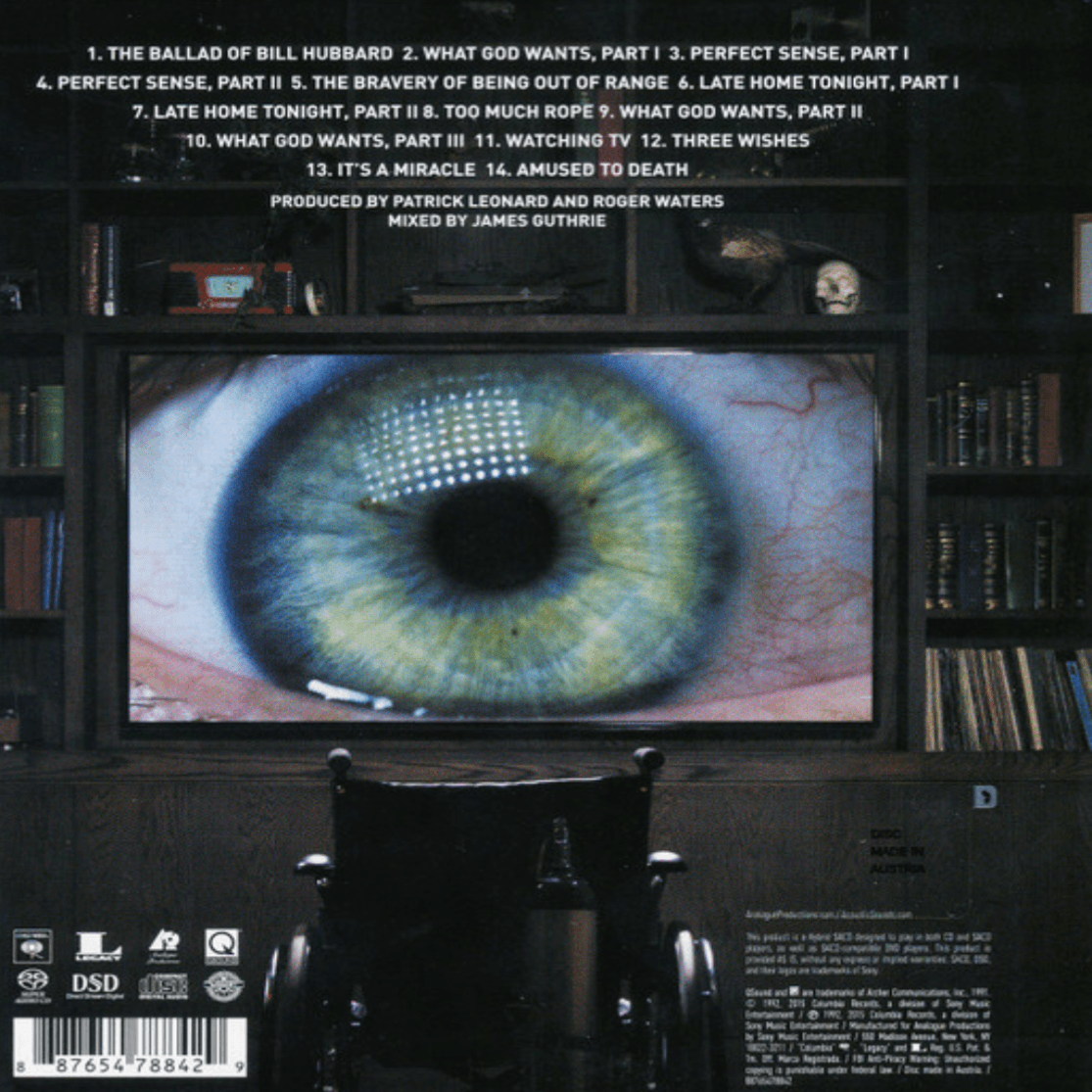 Amused To Death Roger - Waters to SACD Death Amused