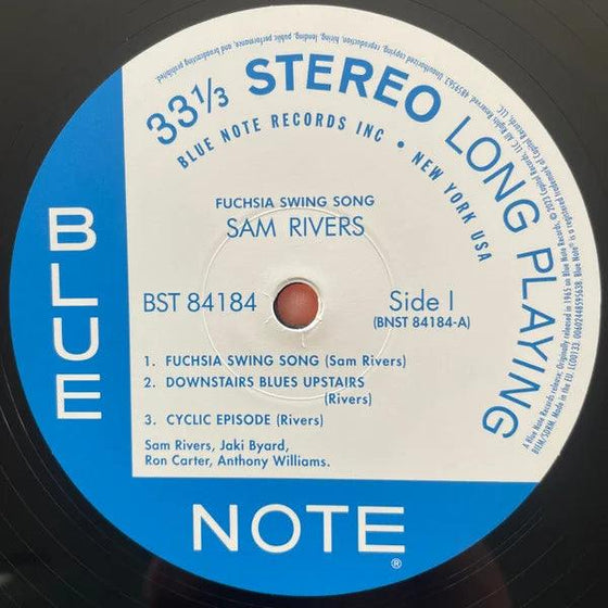 Sam Rivers – Fuchsia Swing Song - AudioSoundMusic