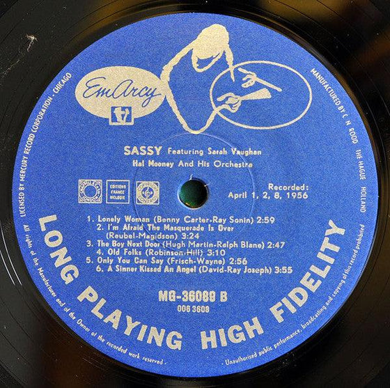 Sarah Vaughan – Sassy