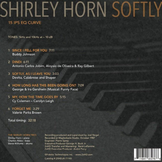 Shirley Horn - Softly AUDIOPHILE