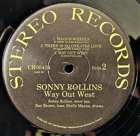 Sonny Rollins – Go West!: The Contemporary Records Albums (3LP, Box set) - AudioSoundMusic