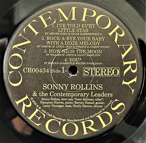 Sonny Rollins – Go West!: The Contemporary Records Albums (3LP, Box set) - AudioSoundMusic