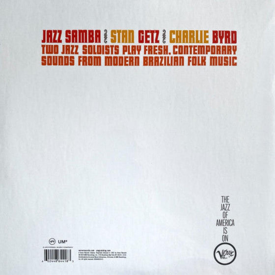 Stan Getz and Charlie Byrd - Jazz Samba - AudioSoundMusic
