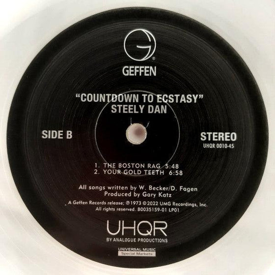 Steely Dan - Countdown To Ecstasy (2LP, Box set, 45RPM, UHQR, 200g, Clear vinyl) - AudioSoundMusic