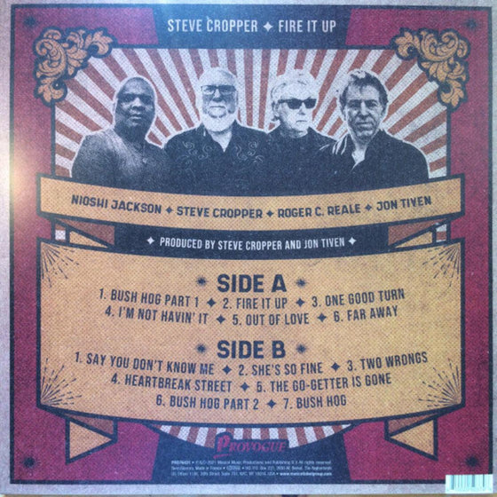 Steve Cropper – Fire It Up - AudioSoundMusic