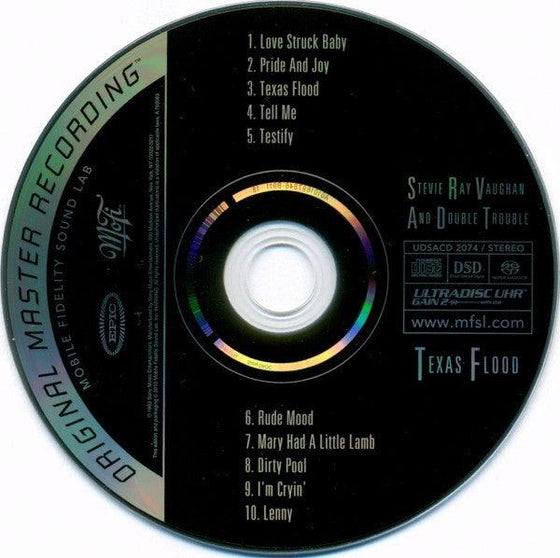Stevie Ray Vaughan - Texas Flood (Hybrid SACD, Ultradisc UHR) - AudioSoundMusic
