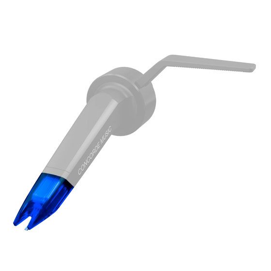 Original Stylus for Moving Magnet Phono Cartridge Ortofon Concord Music Blue - Audiophile
