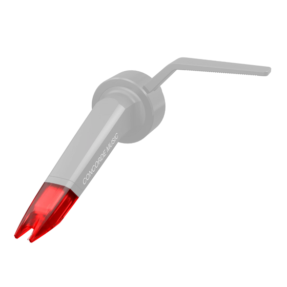 Original Stylus for Moving Magnet Phono Cartridge Ortofon Concord Music Red - Audiophile